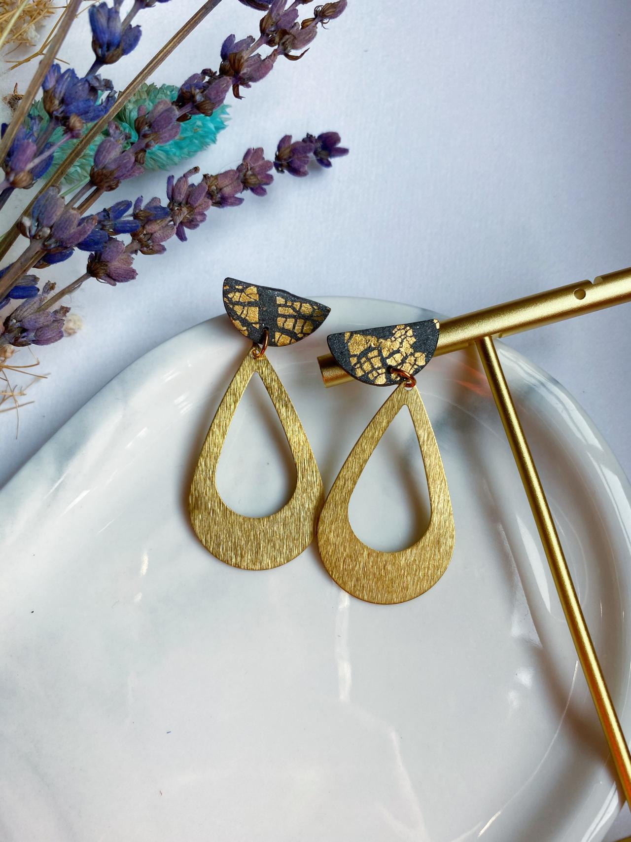 Indie shop clay earrings